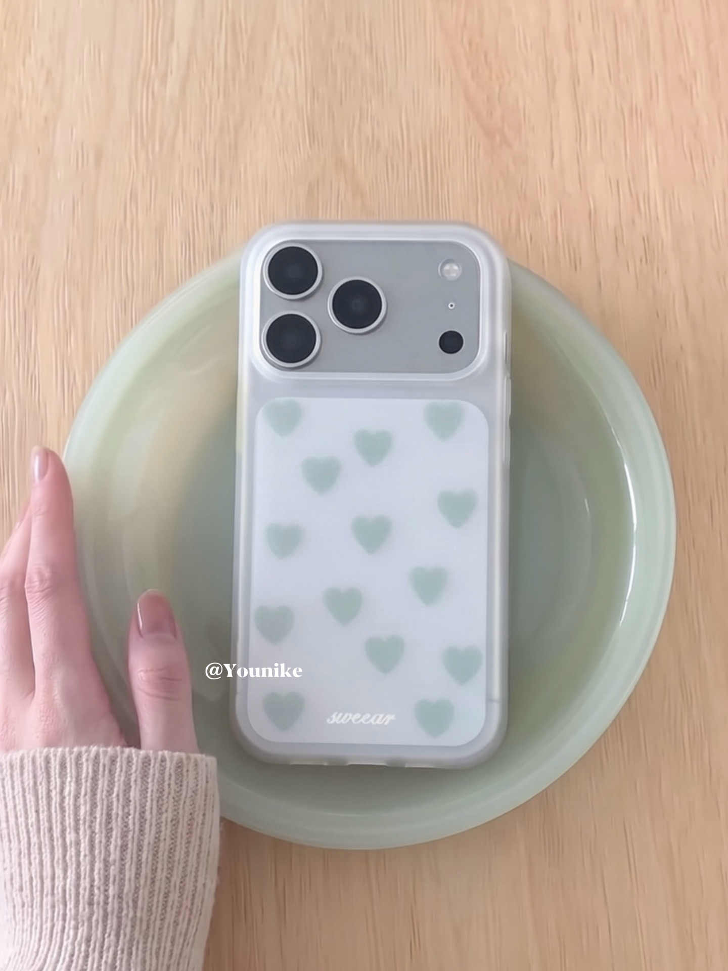 Phone Cases Xr Iphone - Korean Ins Simple Mist Green &