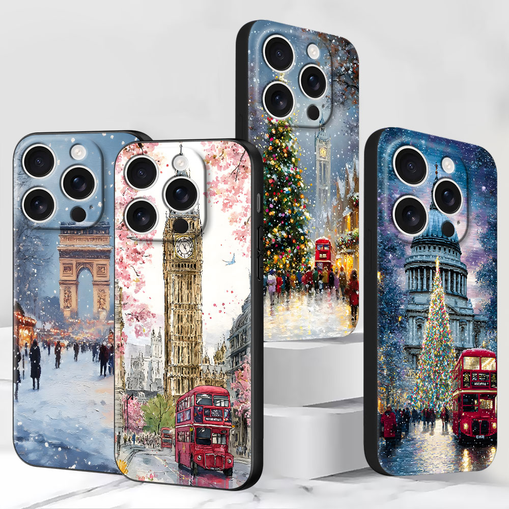 Phone Cases London - Winter Christmas In London Case for