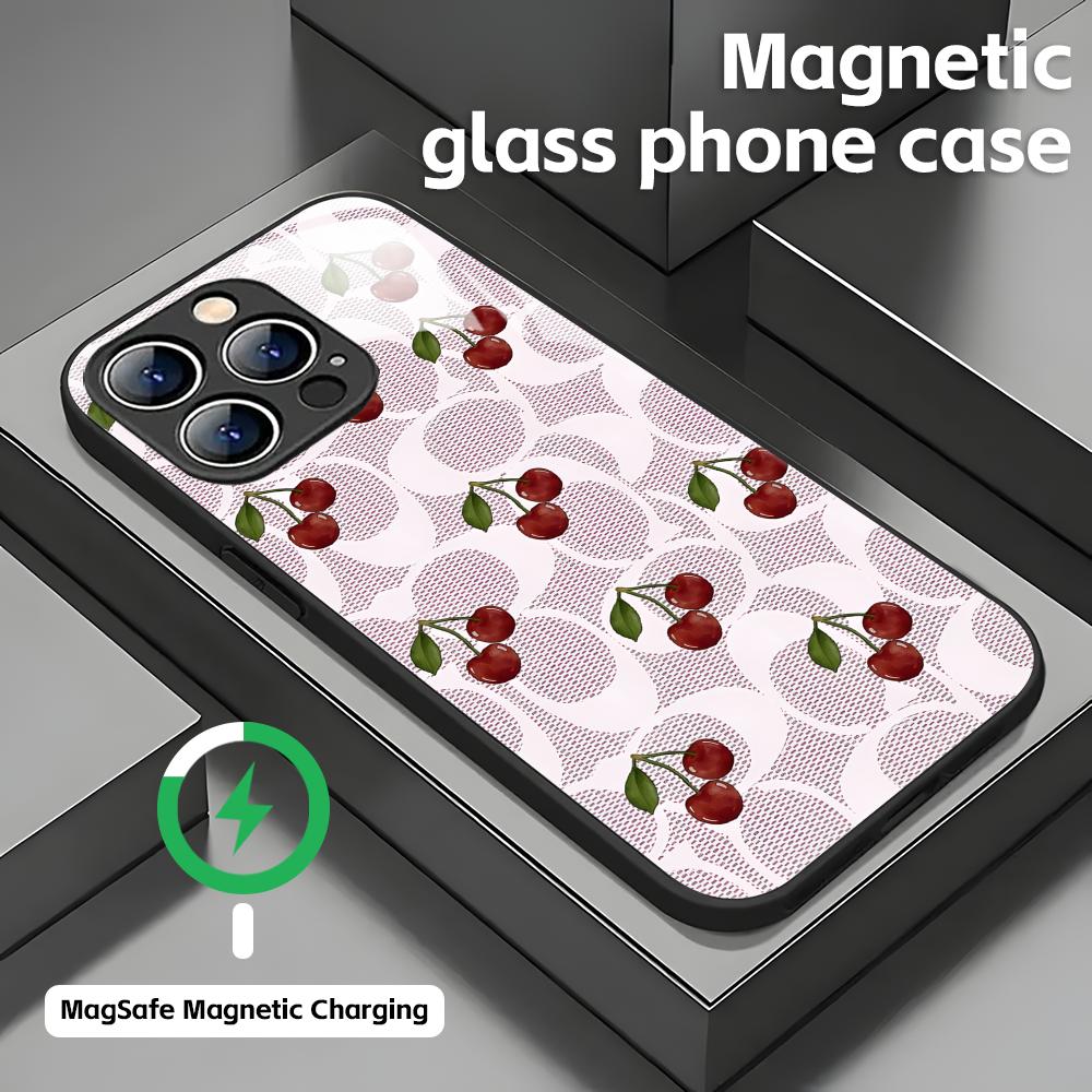 Cherry Luxury Pattern Phone Ca - đánh giá và giá Phone Cases Xr Iphone