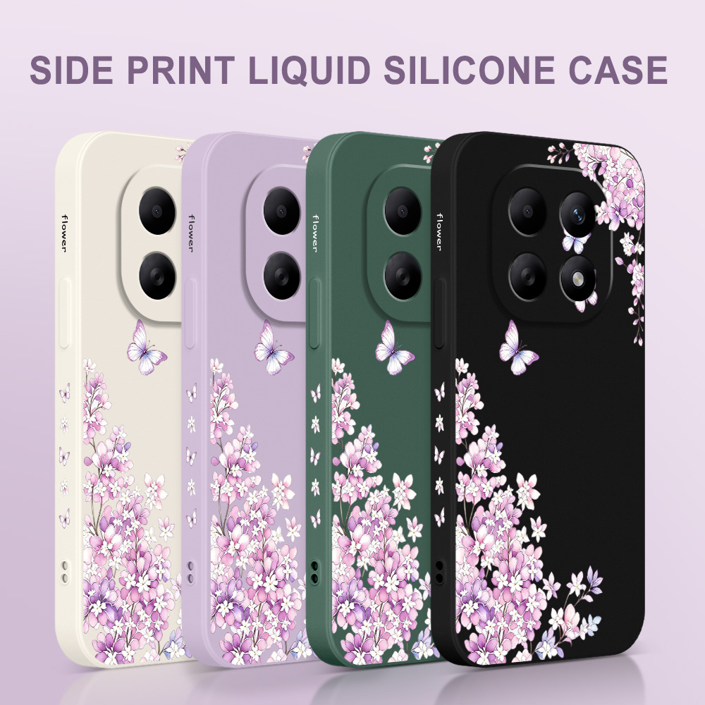 Violet Floral Phone Case For X - đánh giá và giá Phone Cases Xiaomi 15