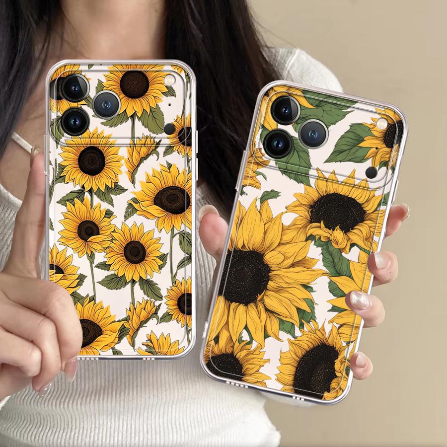 Cute Sunflower Pattern Case fo - đánh giá và giá Phone Cases Xr Iphone