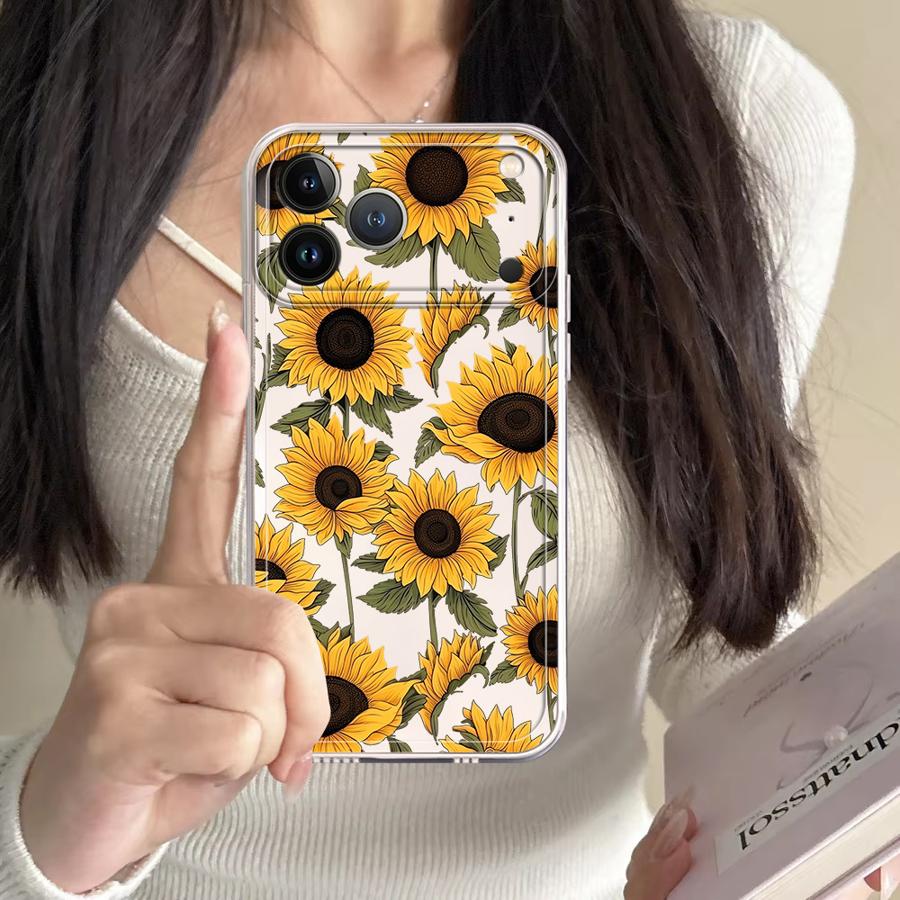 Cute Sunflower Pattern Case fo - đánh giá và giá Phone Cases Xr Iphone