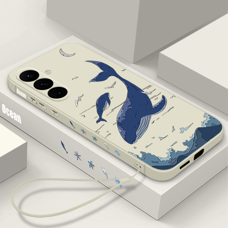 Whales Phone Case For Samsung  - đánh giá và giá Phone Cases Galaxy A16 5G