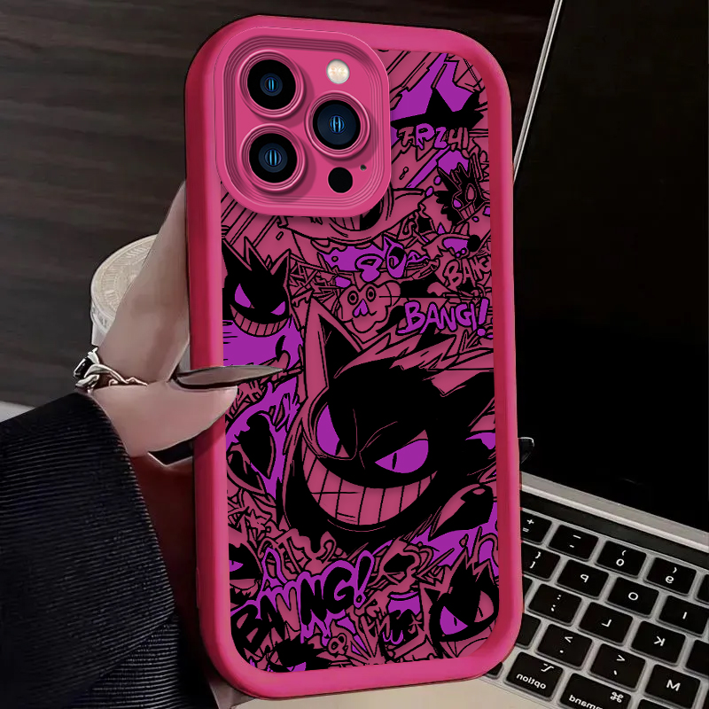 P-Pokemon Gengar Graffiti Phon - đánh giá và giá Phone Cases Xr Iphone
