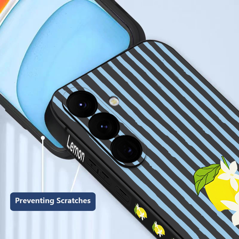 Stripe Lemon Print TPU Phone C - đánh giá và giá Phone Cases Galaxy A16 5G