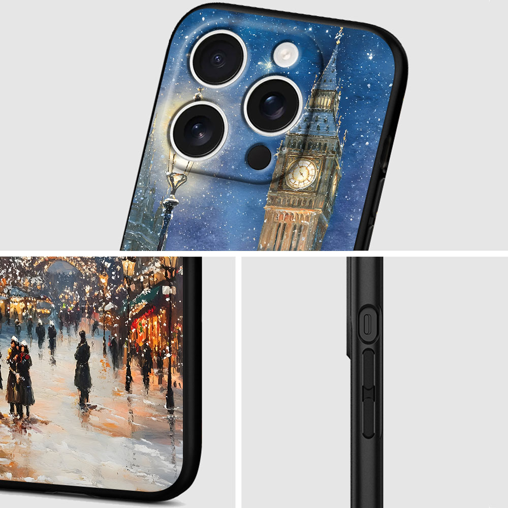 Winter Christmas In London Cas - đánh giá và giá Phone Cases London