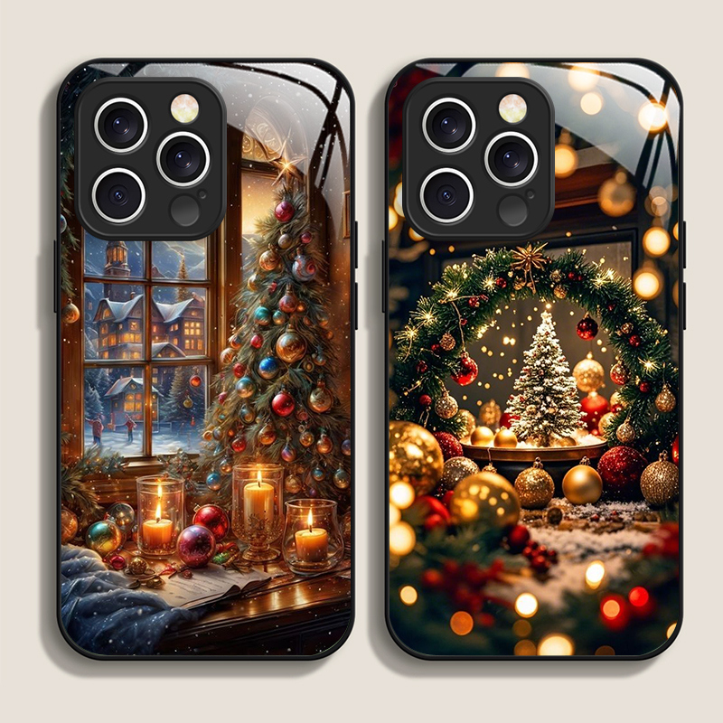 Christmas Tree Gift Snowy Town - đánh giá và giá Phone Cases Xr Iphone